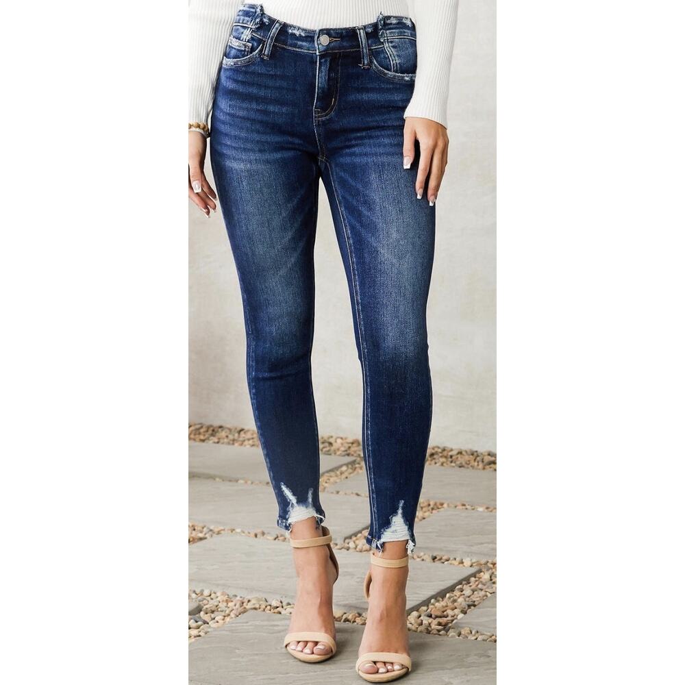 Bridge By Gly Women’s Mid Rise Ankle Skinny Size 29